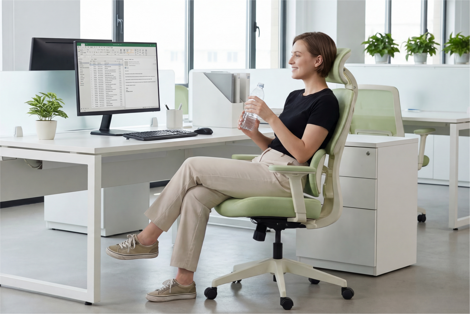 Bürostuhl-Po: Was ist das, wie kann man ihn verhindern und die besten ergonomischen Bürostühle für gesundes Sitzen | Welax