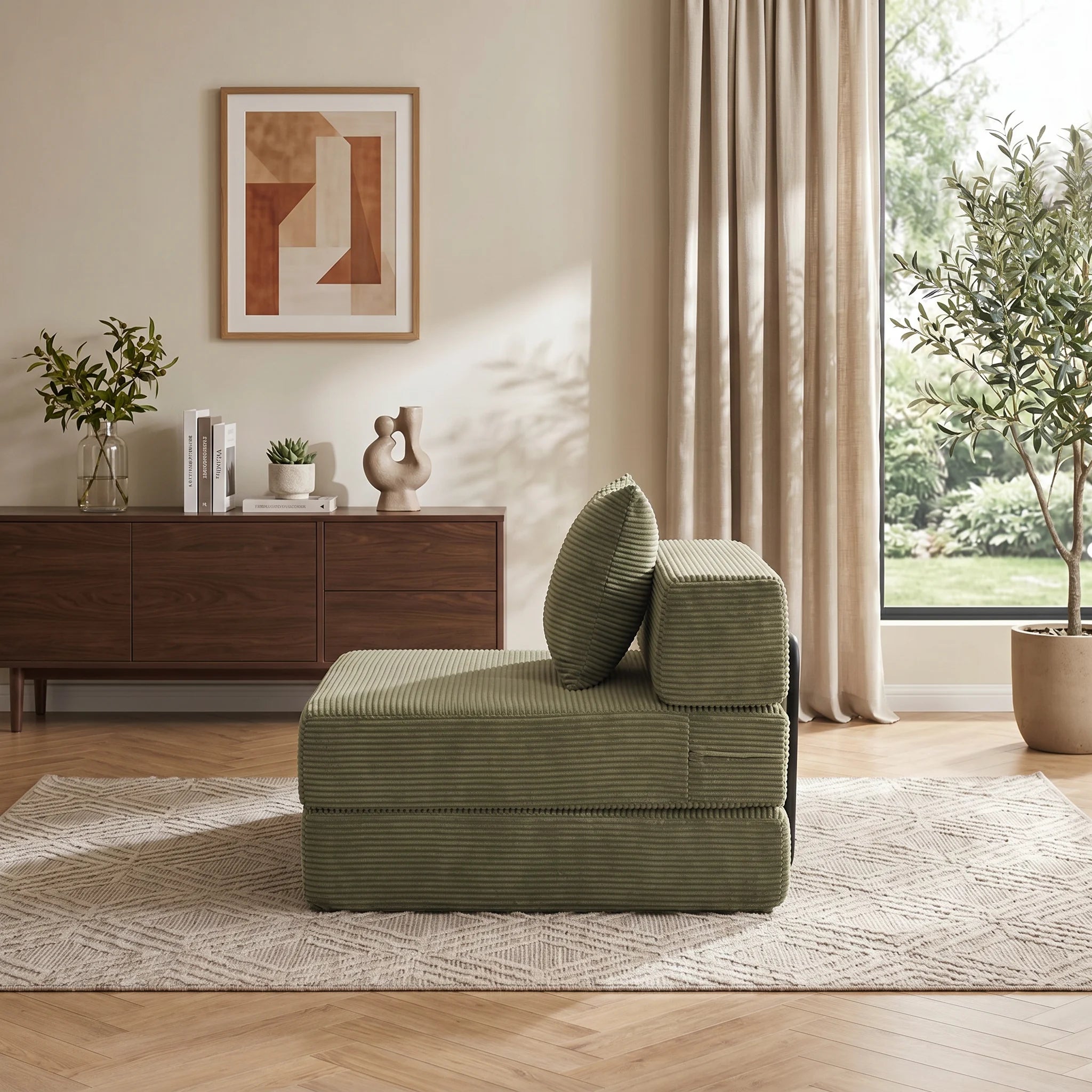 Atlas 1-Sitzer Komprimiertes Modulares Sofa