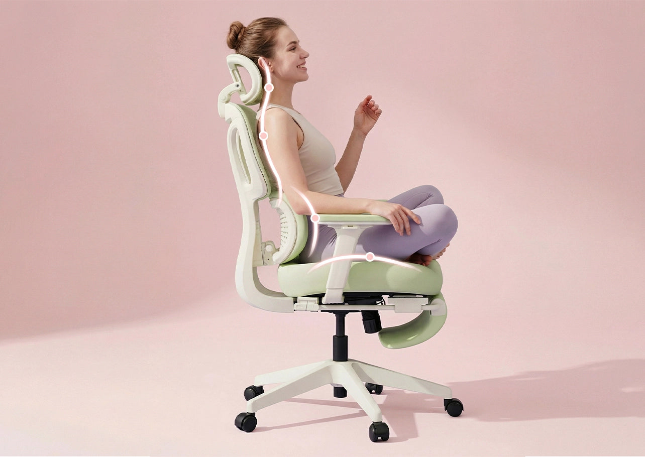 Ergonomische Unterstützung für Frauen