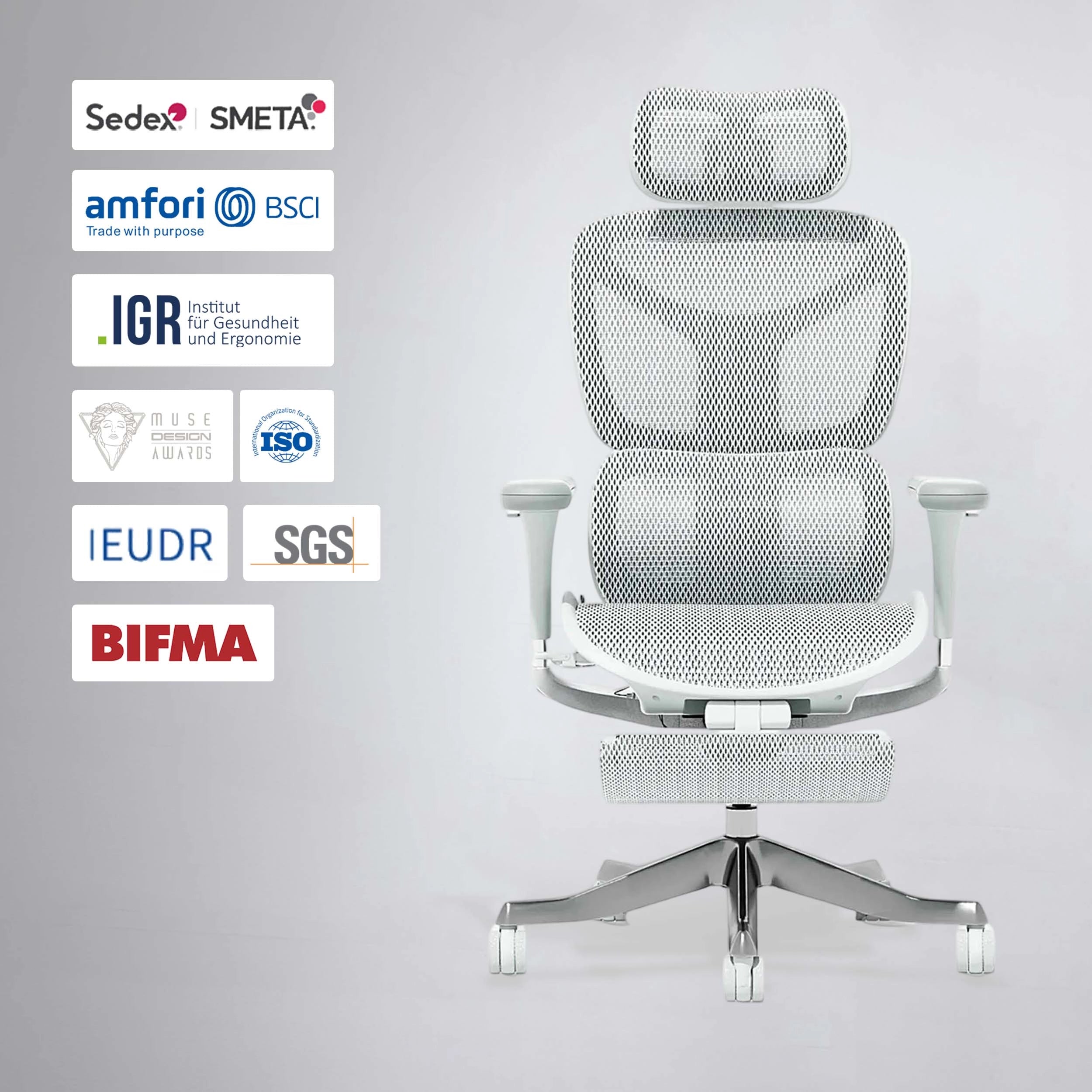 S9 Pro Ergonomischer Bürostuhl mit Ein-Tasten-Verstelluung