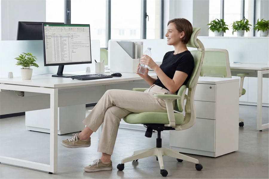 Bürostuhl-Po: Was ist das, wie kann man ihn verhindern und die besten ergonomischen Bürostühle für gesundes Sitzen | Welax