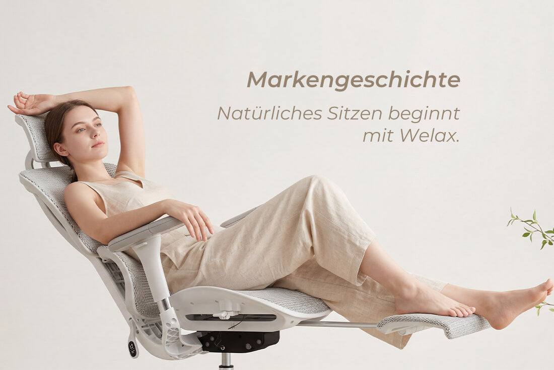 Über Welax: Unsere Markenstory, Philosophie & die Idee des natürlichen Sitzens
