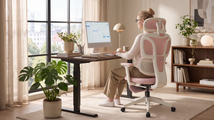 Warum Frauen von einem ergonomischen Bürostuhl profitieren, der besser zu ihren Körperproportionen passt