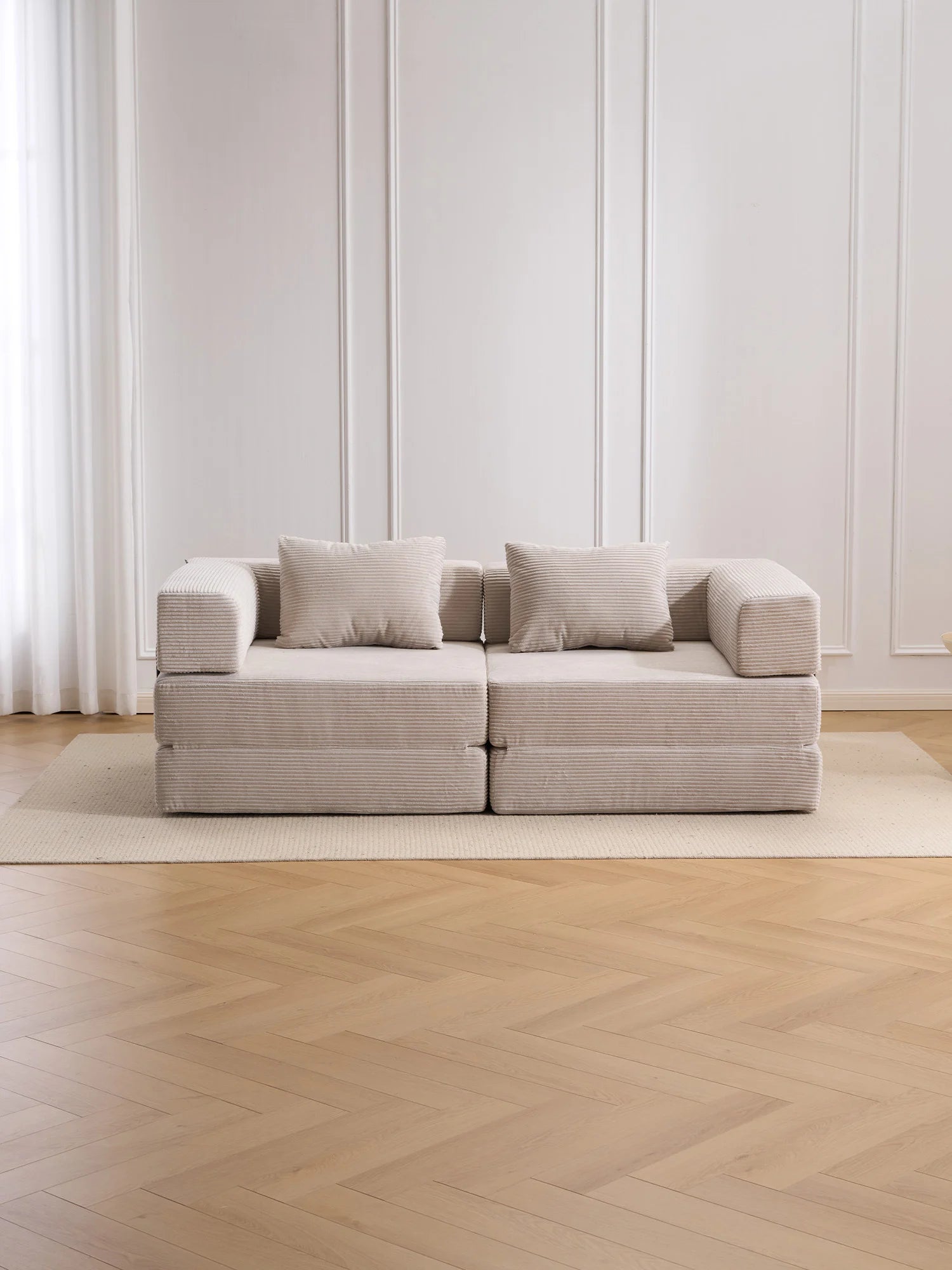Atlas Modulares Sofa mit Kompressionsdesign