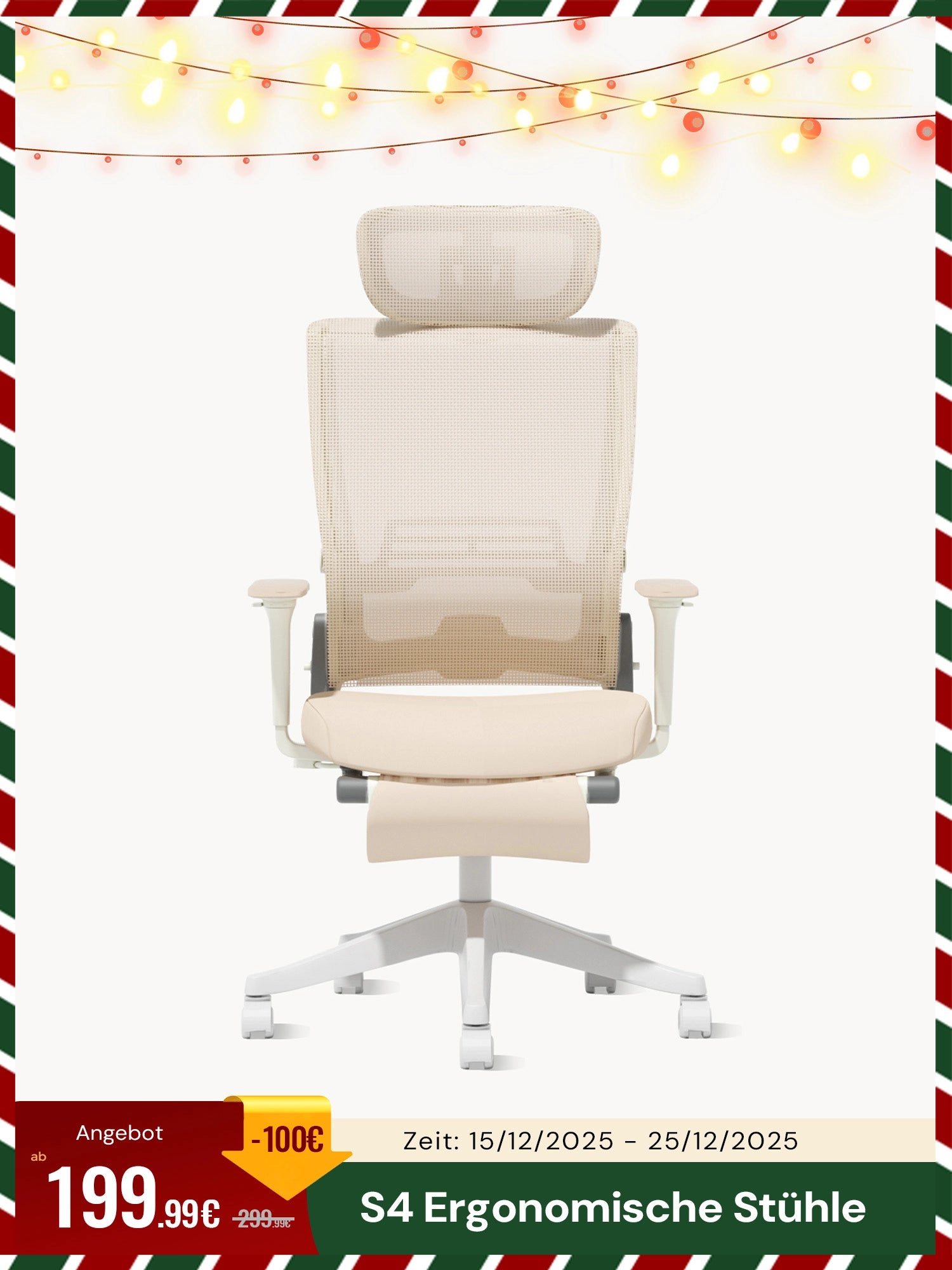 S4 Ergonomischer Bürostuhl