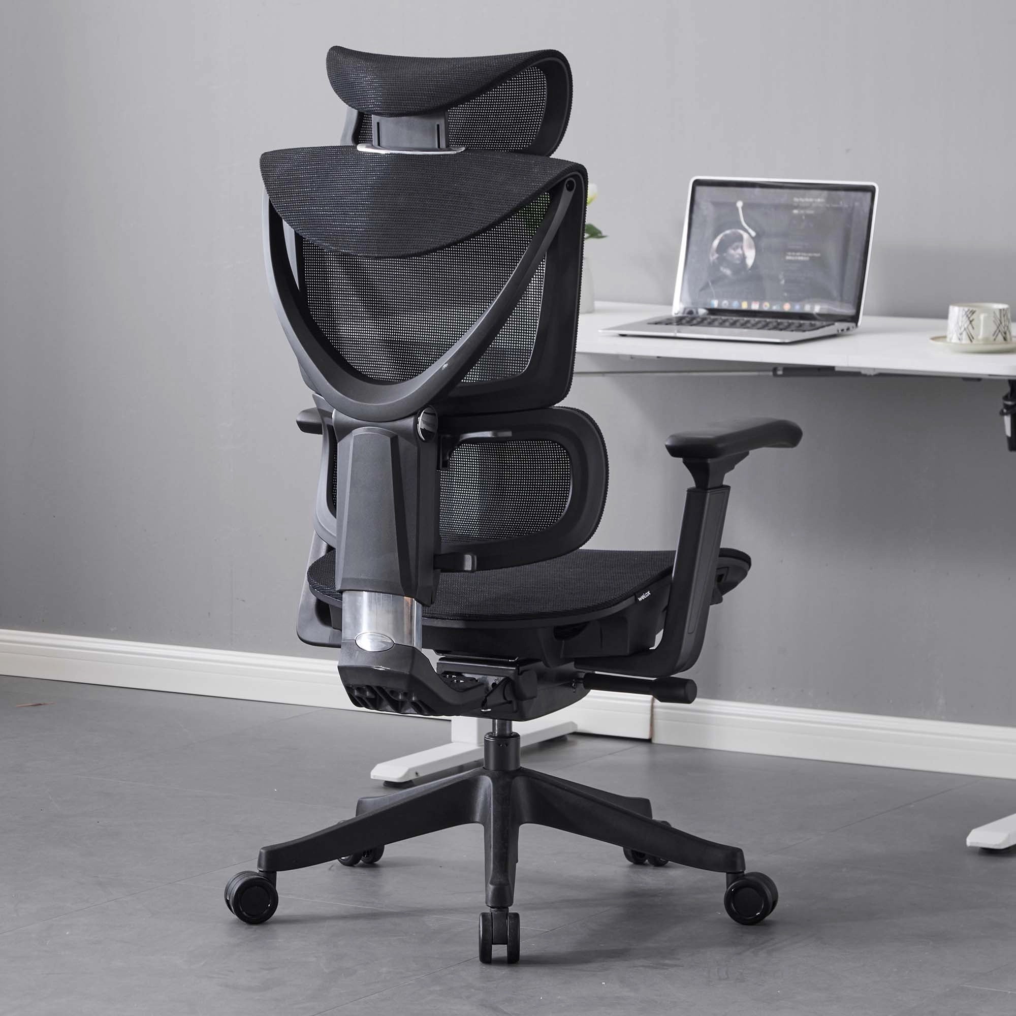 S7 Ergonomischer Bürostuhl mit Drei-Tasten-Verstellung