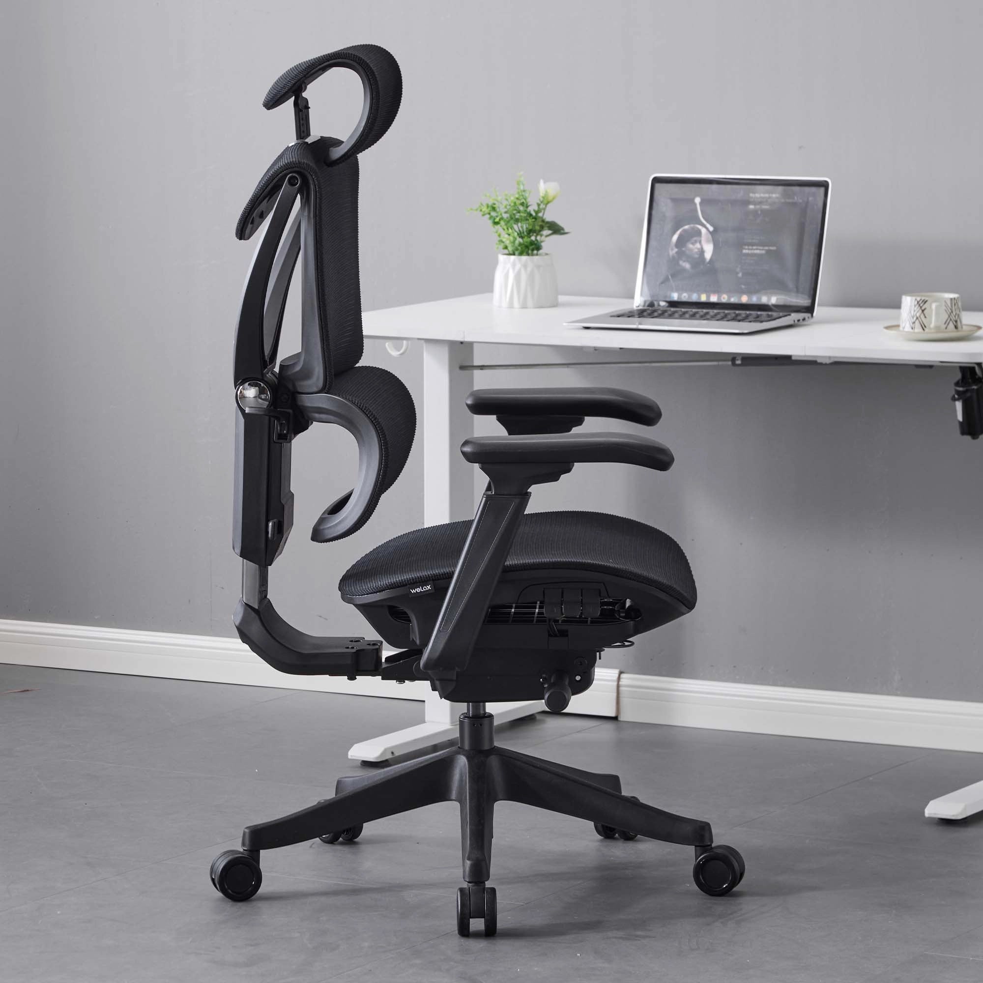 S7 Ergonomischer Bürostuhl mit Drei-Tasten-Verstellung