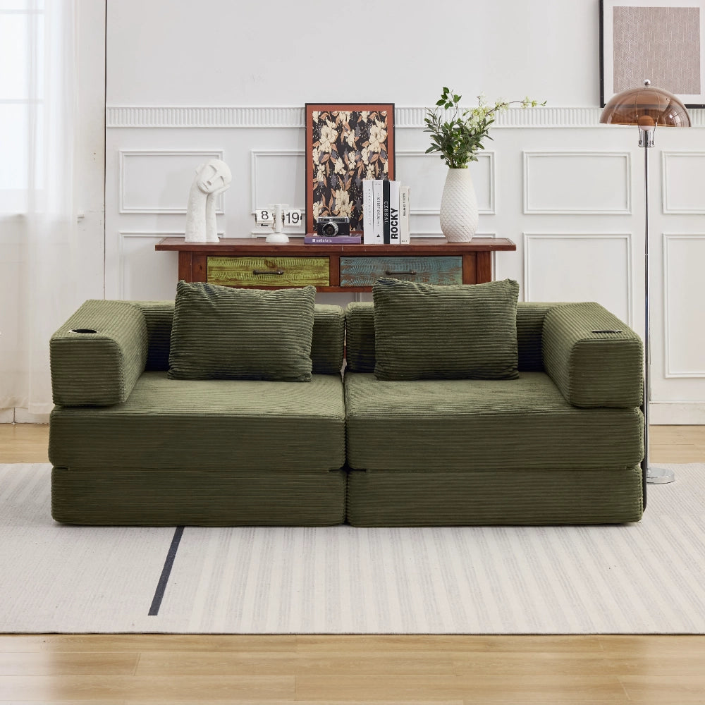 Atlas 2-Sitzer Komprimiertes Modulares Sofa